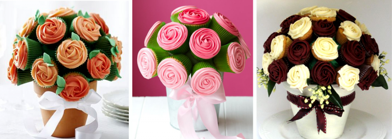 Cupcake bouquets