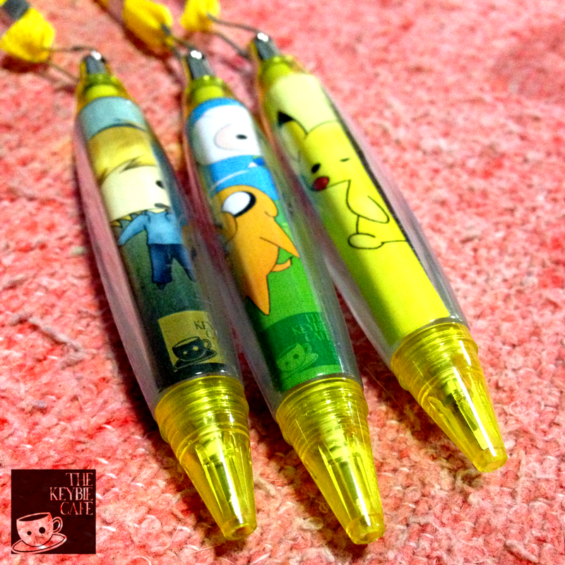 Yellow keybie pens