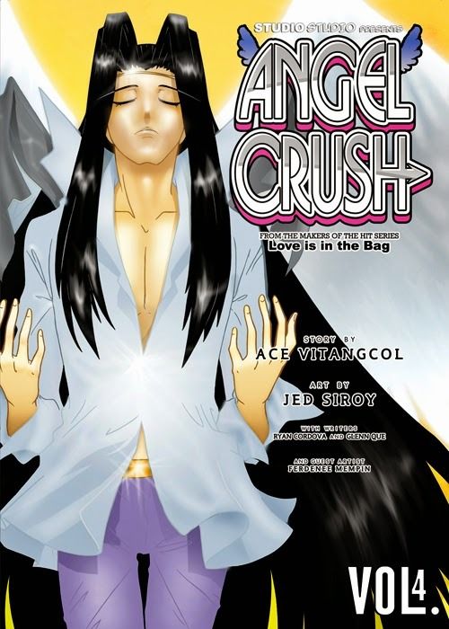 Don't miss out on a copy of Angel Crush 4 before everyone else at Komikon X, 2014!