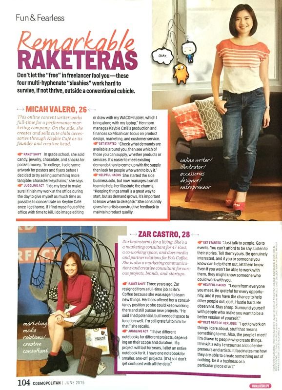 Remarkable Raketeras on Cosmopolitanph!