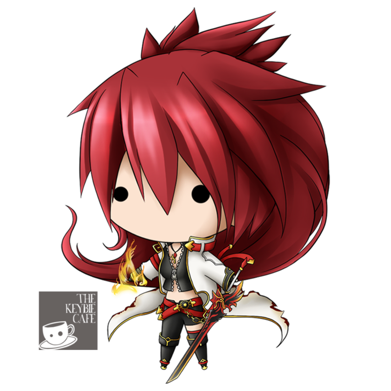 Elsword keybies - Elesis (Blazing Heart)