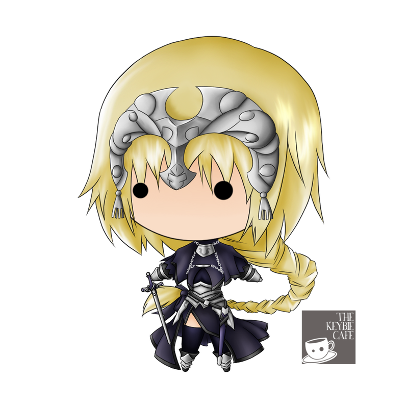 Fate Apocrypha keybies: Saber (Ruler, Joan of Arc)