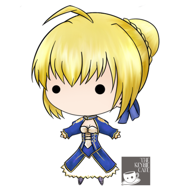 Fate/Stay Night keybies - Saber