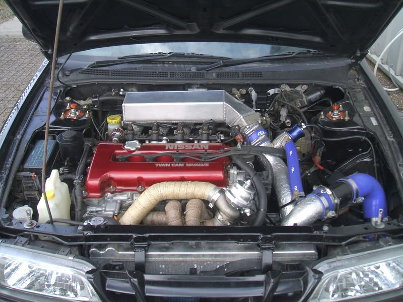 Nissan almera turbo conversion #8
