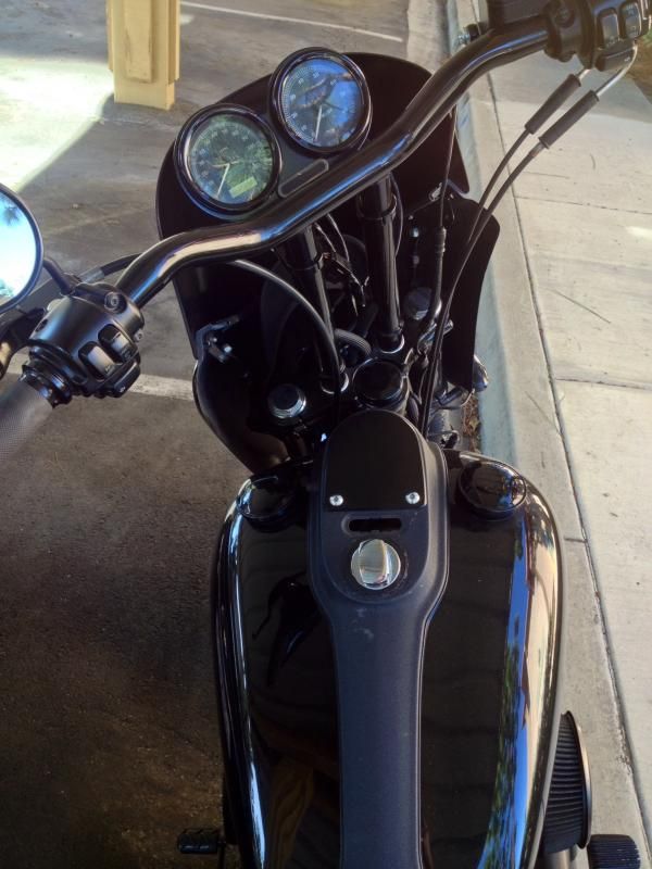 1 1/4" Tbar Speedo Mount? Page 9 Harley Davidson Forums