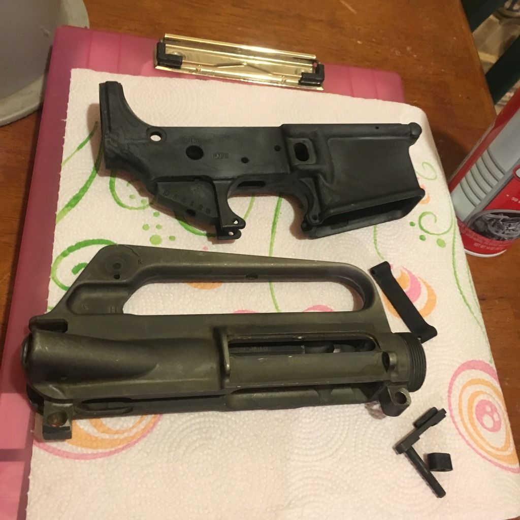 Moly resin before, during, and after pics