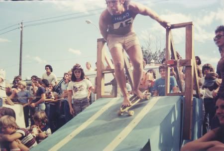 Powerflex Gyro Yandall vtg 1970s Wheel companies skateboard sticker Blood