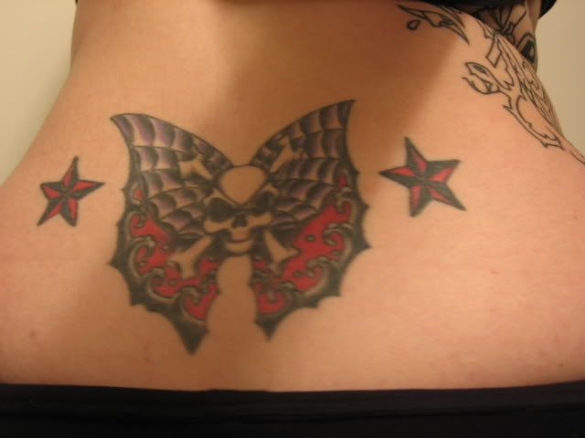Lower Back Tattoo Designs for Women