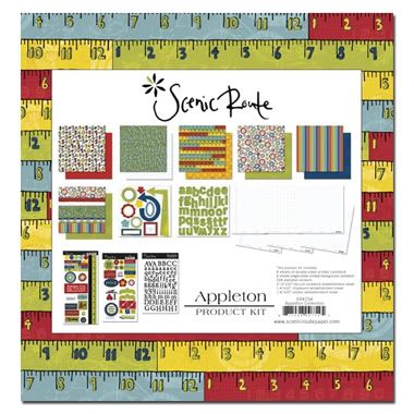 Scrapbook School Layouts