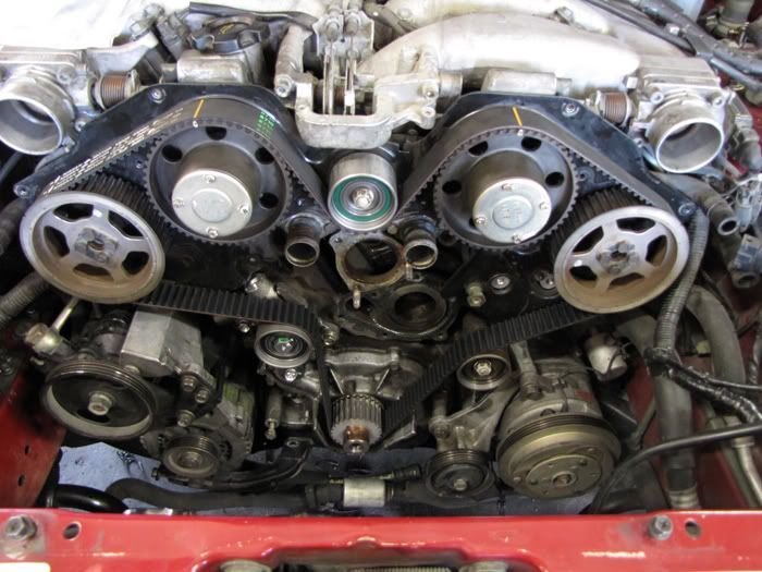 How to change a timing belt on a nissan 300zx #10
