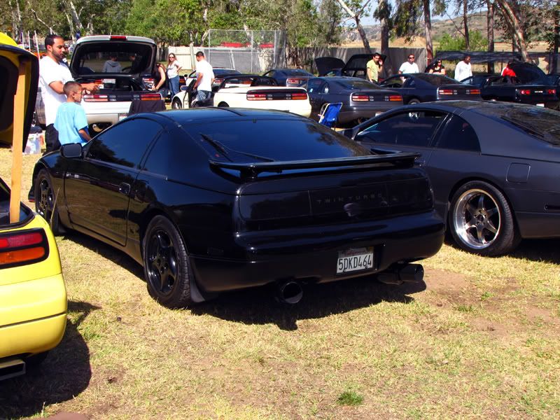 Nissan 300zx blacked out headlights #3