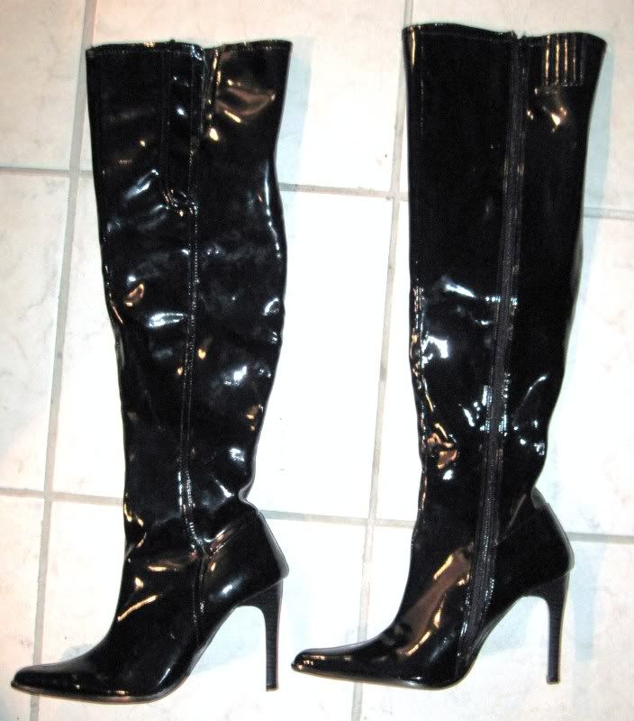 hot topic thigh high boots