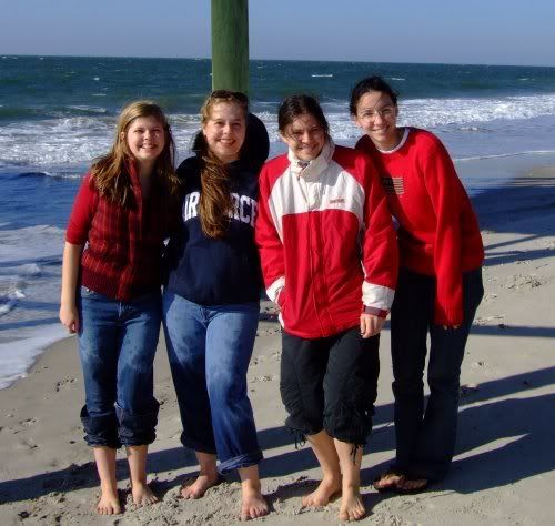 On The Windy Beach!