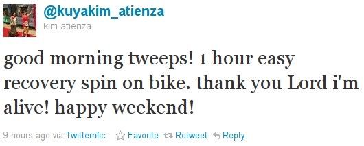 Kuya Kim Atienza on cycling