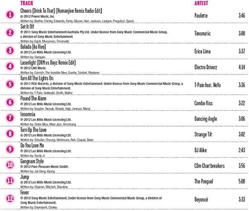 SH'BAM 11 Tracklist