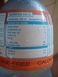 Propel is not calorie-free, even if it says so on the label.