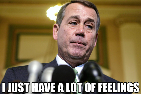 boehner lot of feelings Pictures, Images and Photos