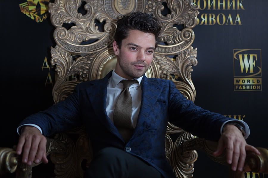 Dominic Cooper in Moscow