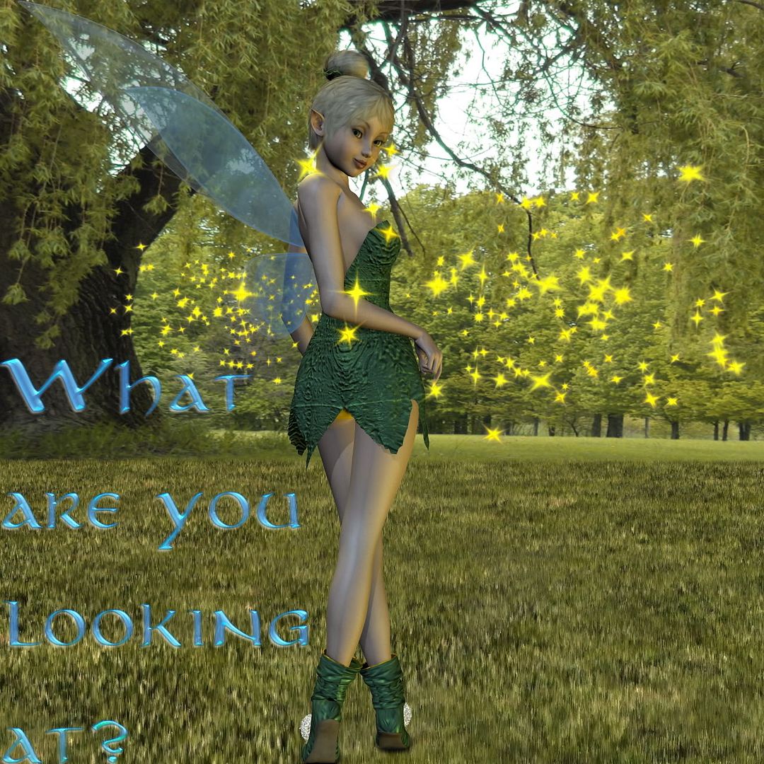 Tink wings and dress