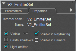 parameter properties - IDL emitters