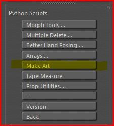 Poser's "make art" button