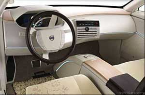 Volvo YCC : For Female, Concept car interior