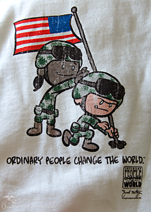 Ordinary People Change the World Military Art