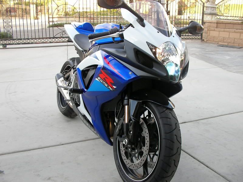 '07 gixxer 750 with smoked lights