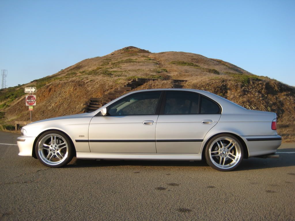 E39 w/ H&R Springs "vs" OE Sport Springs Post Pics Bimmerfest BMW Forums