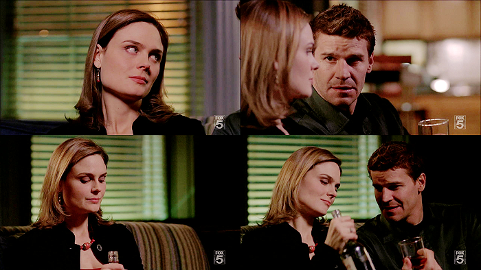booth and bones. BOOTH: Bones?