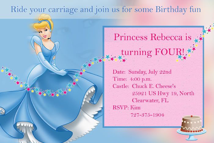 DISNEY PRINCESS BIRTHDAY PARTY