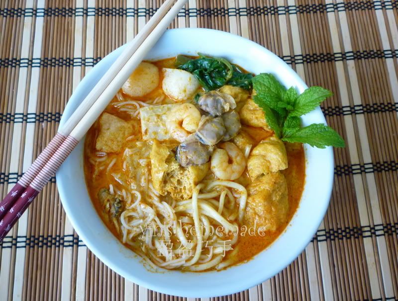 curry laksa recipe. Curry Laksa Noodles (Curry
