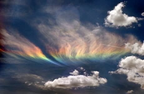 arco iris de fuego