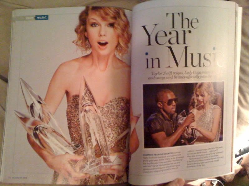 taylor swift yearbook. People#39;s Yearbook 2010 Cover