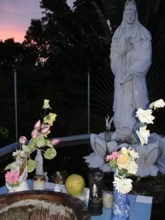 A shrine at the Viet Village