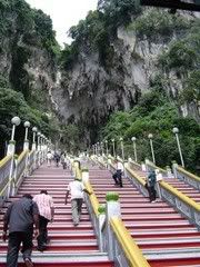 Watch out for monkeys at Batu Caves!