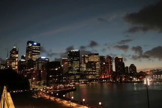 Amazing skyline over at Sydney Harbour