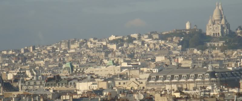 Montmartre, seen from Centre Georges Pompidou