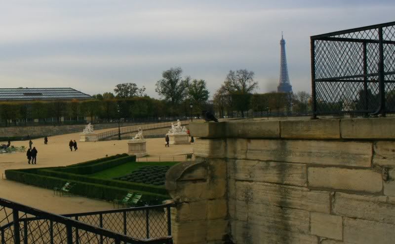 Barren Tuileries in autumn still looks lovely.