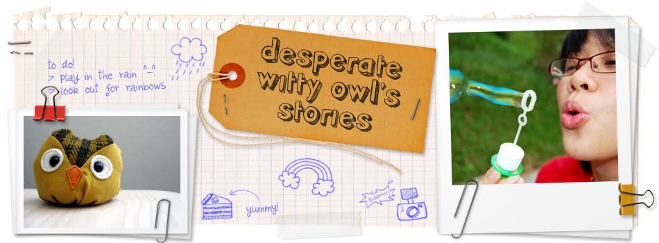 desperate witty owl's stories