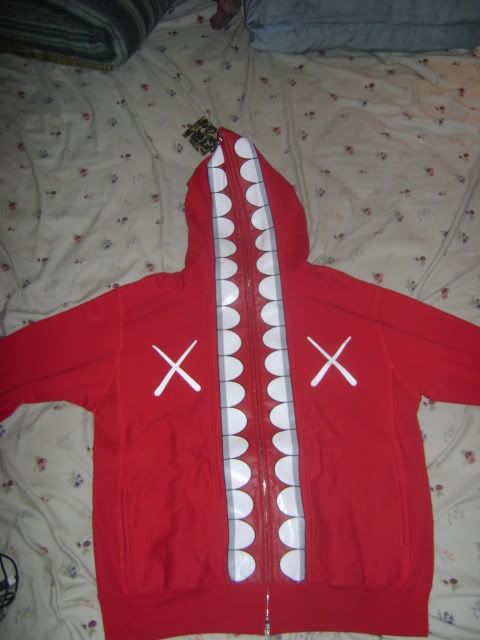 kaws chomper hoodie