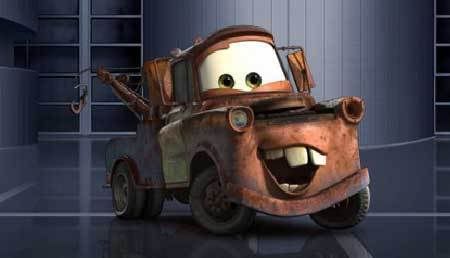 Mater from the cars movie