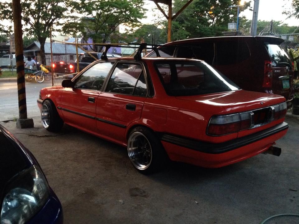 toyota corolla small body jdm bumper #6