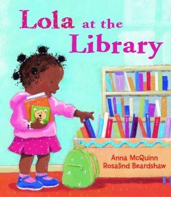 lola at the library cover