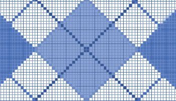 Argyle Knitting Pattern Chart