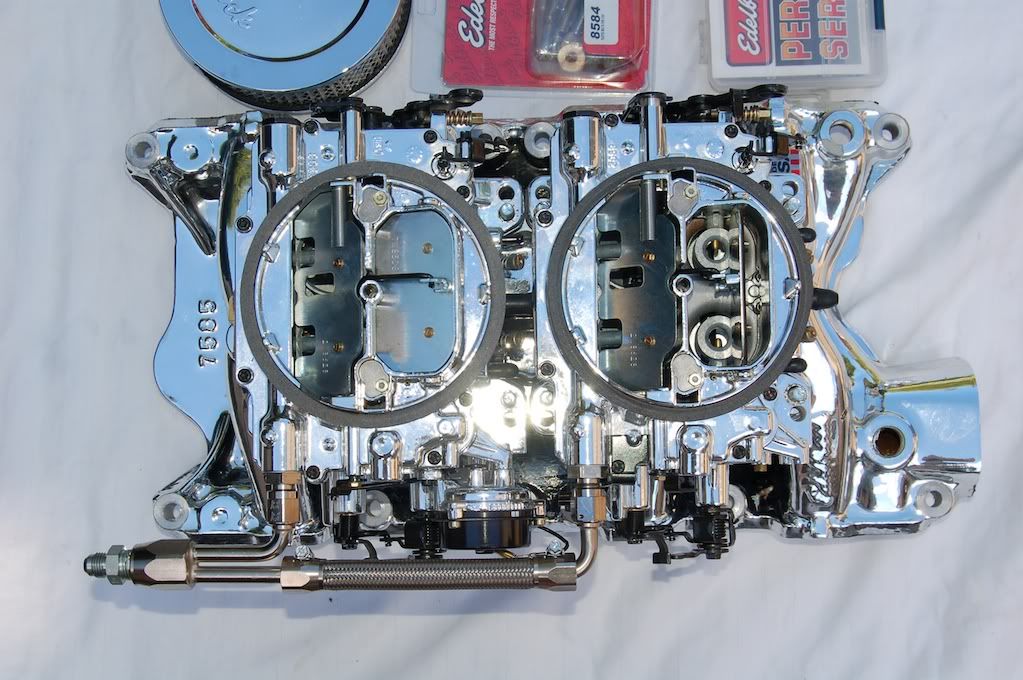 For Sale Edelbrock Dual Quad Carb setup for a 351W Ford Mustang Forums