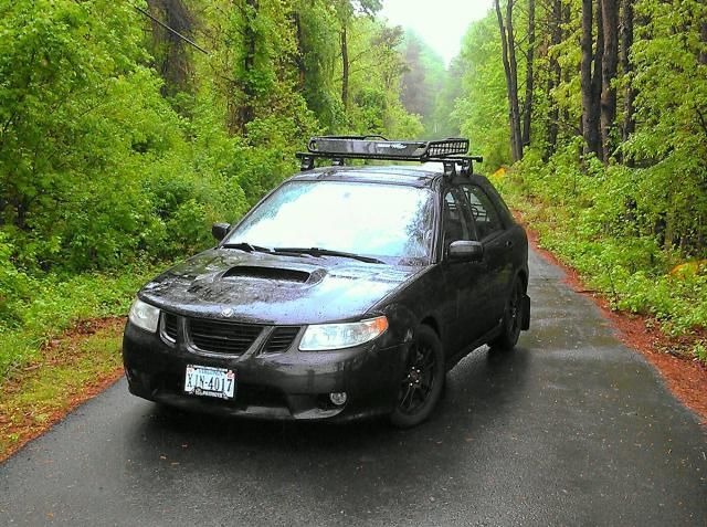 saab roof rack