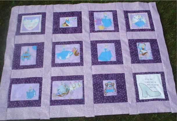 Sashing Cinderelly Quilt Kinda Crafty