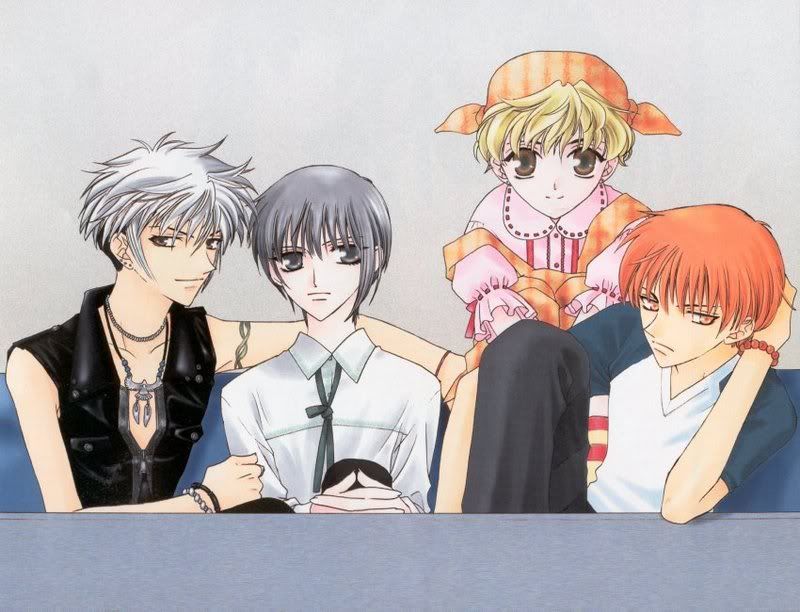 Hatsuharu, Yuki, Momiji, Kyo, Yaoi, Boytouching, Fruits Basket, Welove