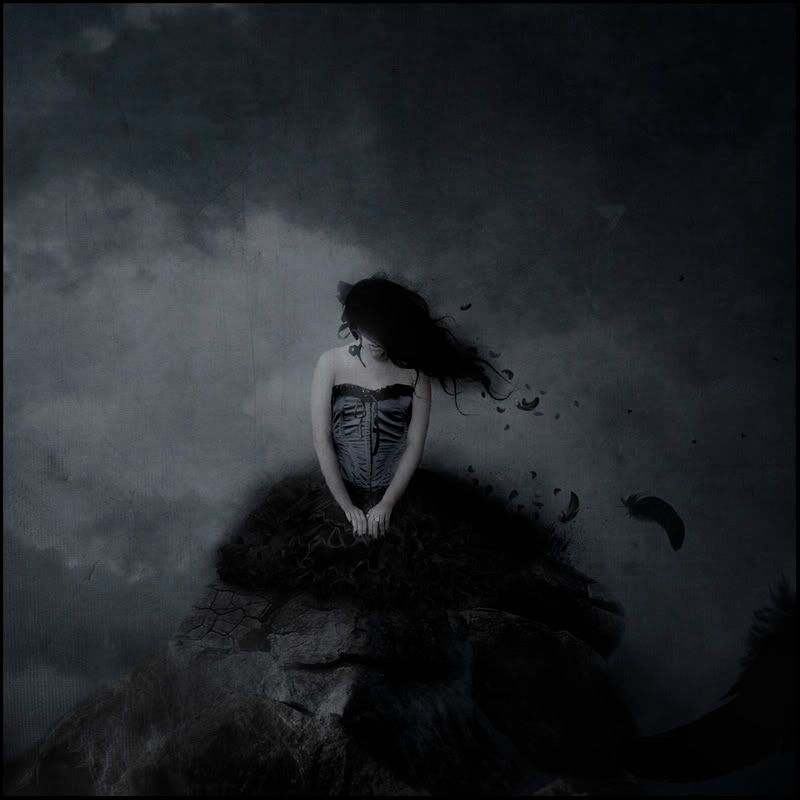 Darkest_night_by_Darkrose42.jpg Darkest Night - gothic, feather image by permanent-transition